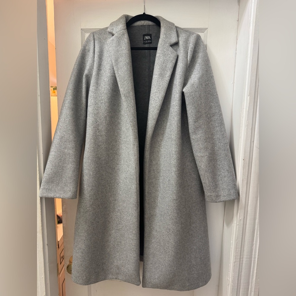 Size Large Zara Open Winter Coat